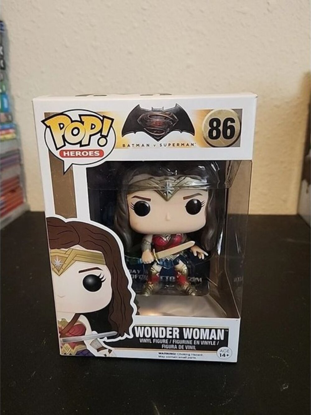 Funko Pop! Heroes #86 – Wonder Woman – Batman v Superman – DC Comics Vinyl Figur